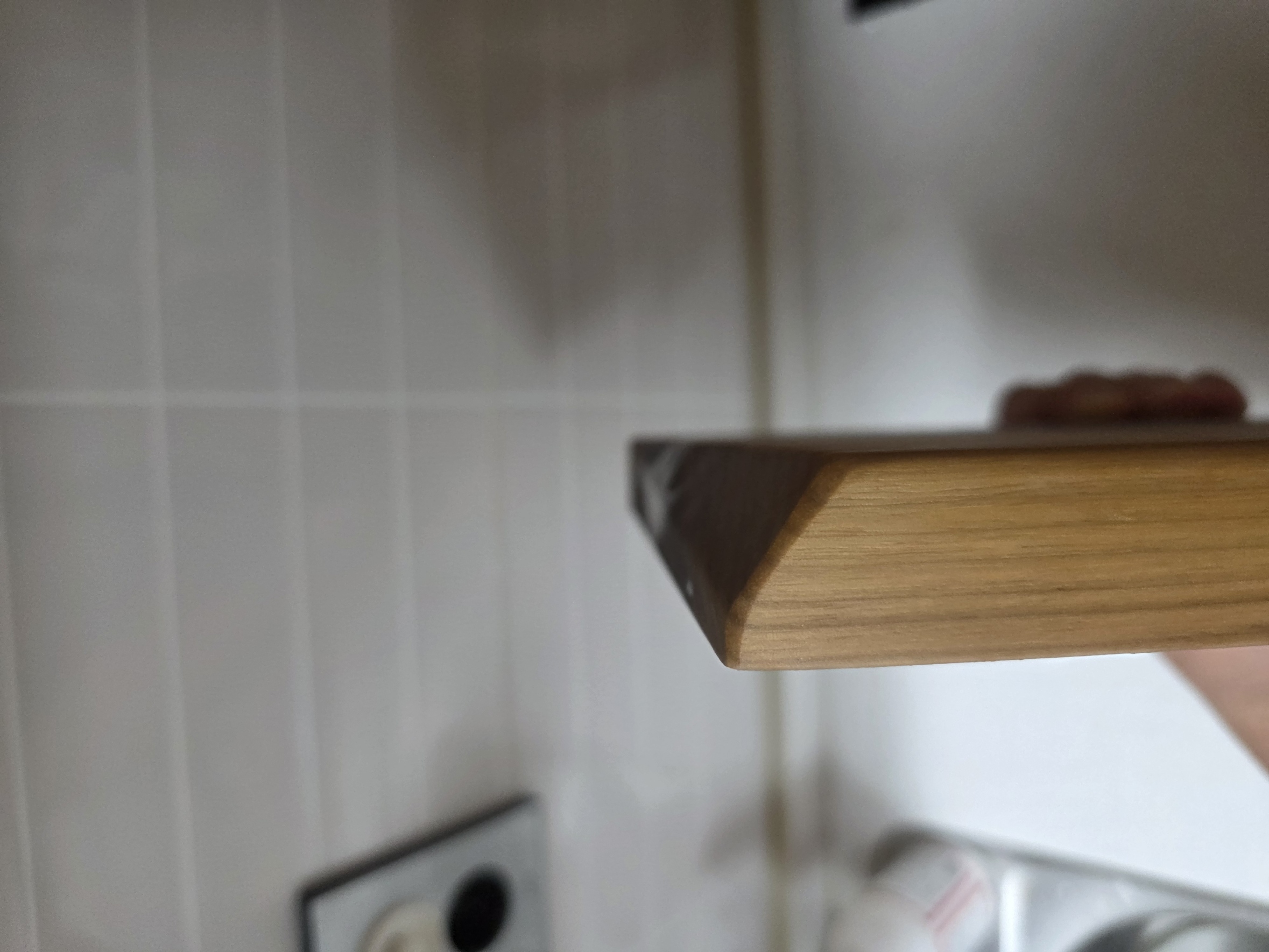 신현공예 월넛 호두 통원목 우드 주방 위생 수제 양면 플레이팅 사각 중 황동발 나무도마